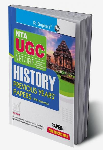 NTA-UGC-NET/JRF : HISTORY (Paper-II) Previous Years’ Papers (With Answers)