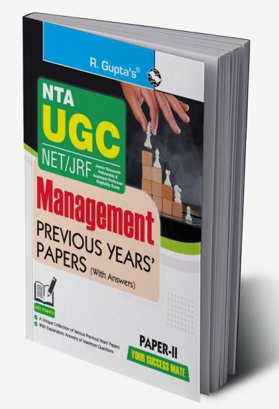 NTA-UGC-NET/JRF : MANAGEMENT (Paper-II) Previous Years’ Papers (With Answers)