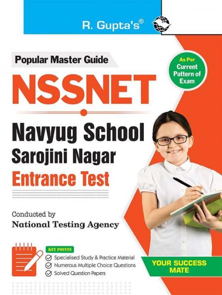 NSSNET : Navyug School Sarojini Nagar Entrance Test Guide (for Class VI & VII)