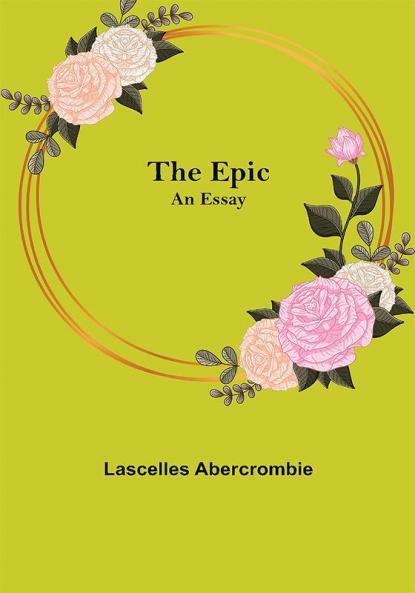 The Epic; An Essay