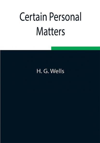 Certain Personal Matters