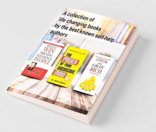 Most Influential Self Help Books of All Time (Set of 3 Books)