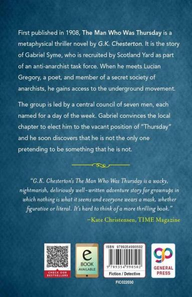 The Man Who Was Thursday (Hardcover Library Edition)