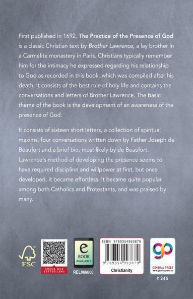 The Practice of the Presence of God