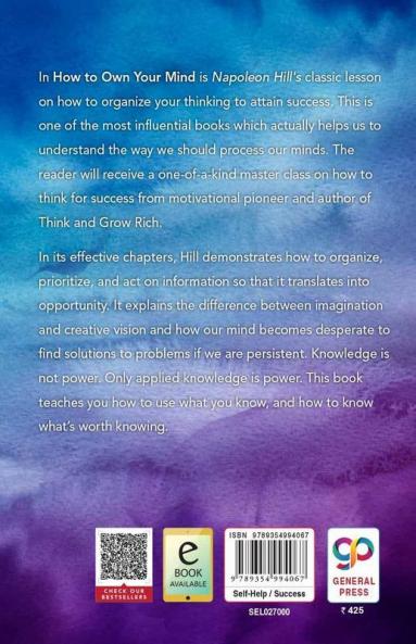 How to Own Your Own Mind (Hardcover Library Edition)