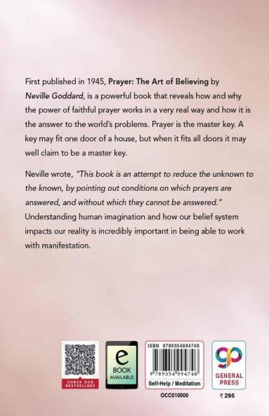 Prayer: The Art of Believing