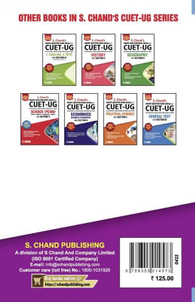 CUET-UG ACCOUNTANCY/ BOOK KEEPING & BUSINESS STUDIES: for Section II Smart Question Bank