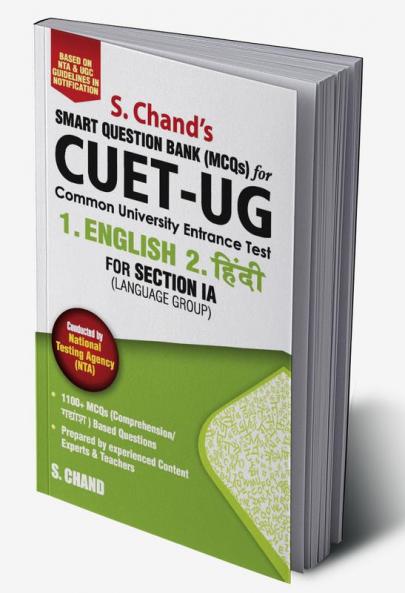 CUET-UG 1.ENGLISH 2. Hindi: for Section IA (Language Group) Smart Question Bank
