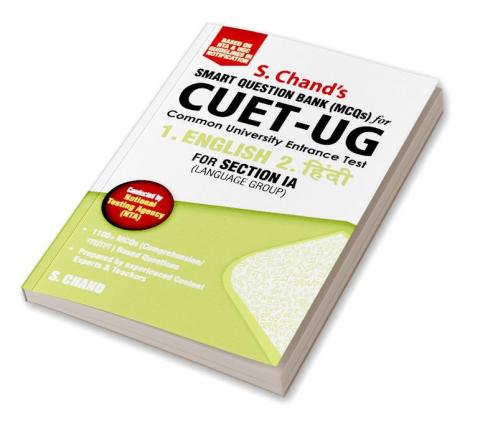 CUET-UG 1.ENGLISH 2. Hindi: for Section IA (Language Group) Smart Question Bank