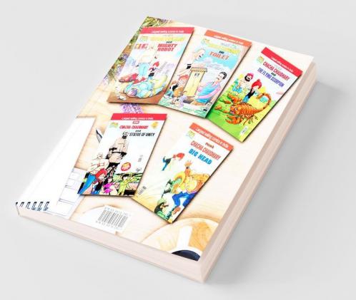 Chacha Chaudhary Comics in English (Set of 5 Books)