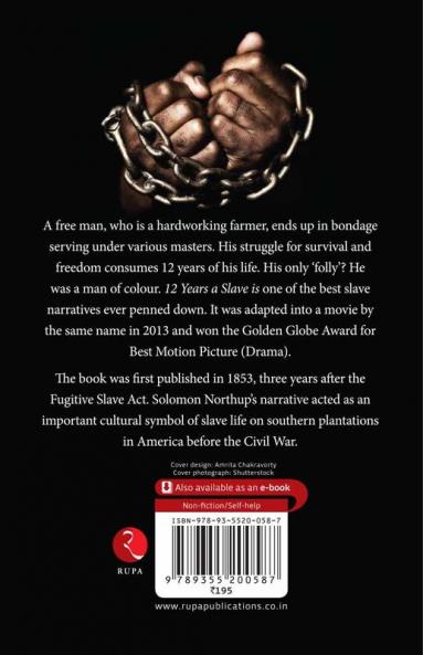 12 YEARS A SLAVE A TRUE STORY