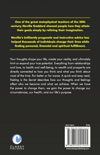 Feeling Is the Secret