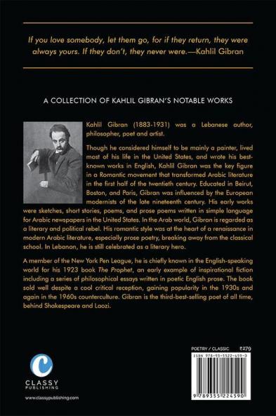 Kahlil Gibran Collection: The Prophet The Madman Sand and Foam Twenty Drawings and The Forerunner