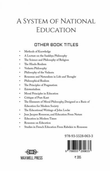 A System of National Education