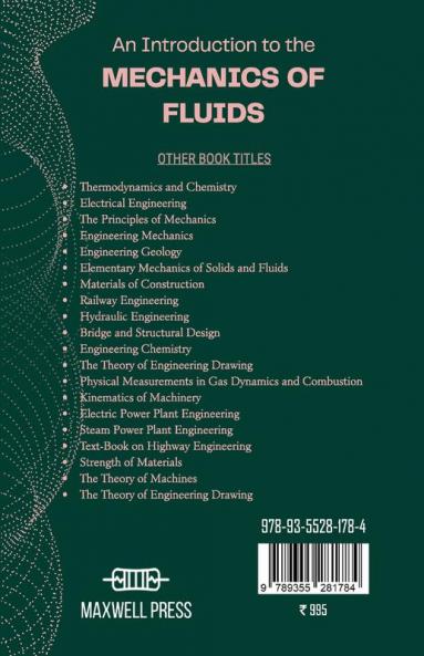 An Introduction to the Mechanics of Fluids