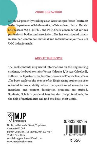 Engineering Mathematics II Vector CaculusDifferential Equations and Transforms