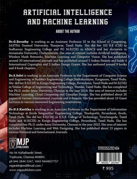ARTIFICIAL INTELLIGENCE AND MACHINE LEARNING