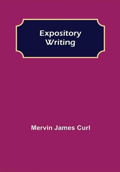 Expository Writing