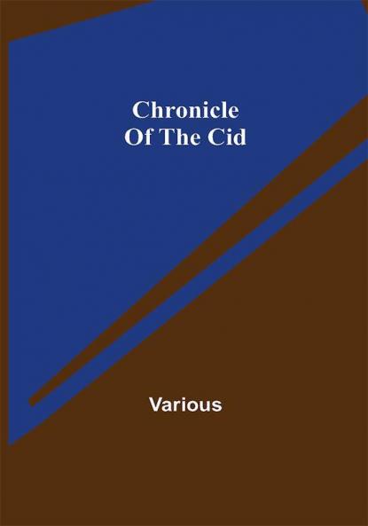 Chronicle Of The Cid