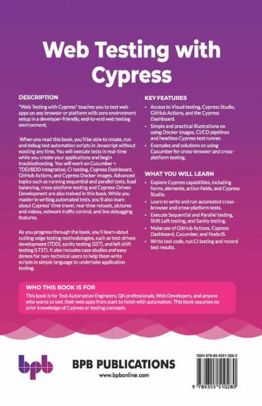 Web Testing with Cypress