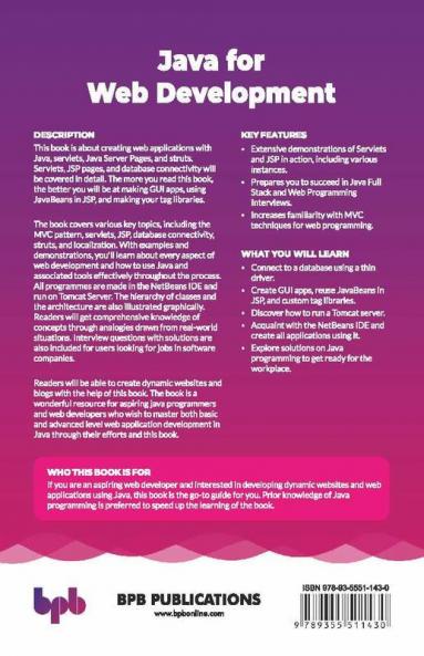 Java for Web Development