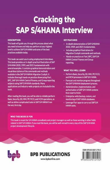 Cracking the SAP S/4HANA Interview