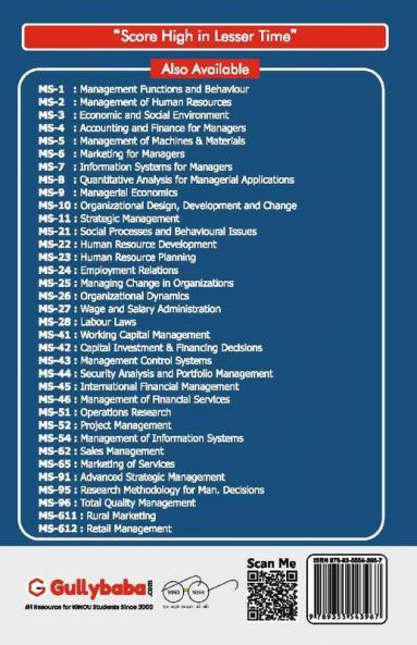 MS-62 Sales Management