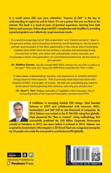 Essence of ESG: A Practitioner's Perspective