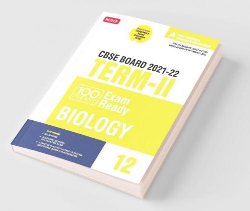 Class 12-100 Percent Exam Ready CBSE Board Term 2 Objective Question Bank Biology