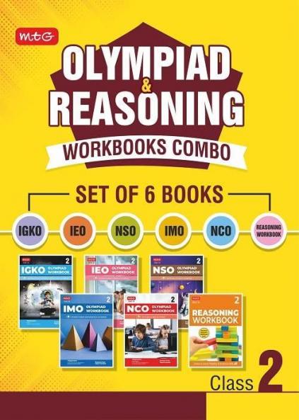 Class 2: Work Book and Reasoning Book Combo for NSO-IMO-IEO-NCO-IGKO
