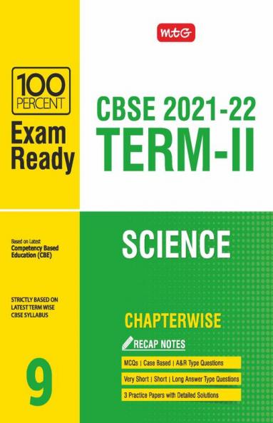 Class 9-100 Percent Exam Ready CBSE Board Term 2 Chapter-wise Question Bank Science