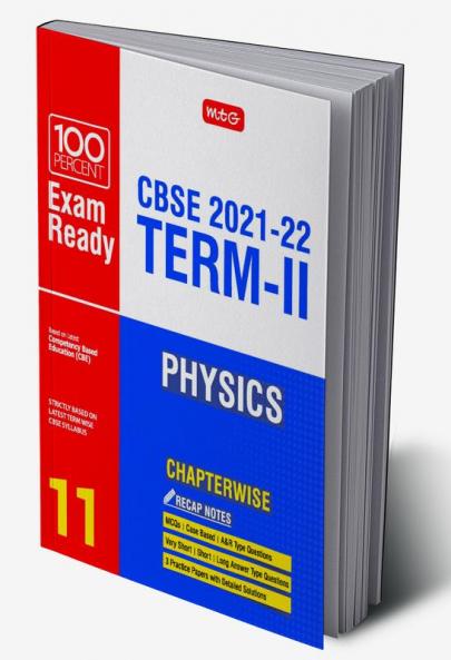 Class 11-100 Percent Exam Ready CBSE Board Term 2 Chapter-wise Question Bank Physics