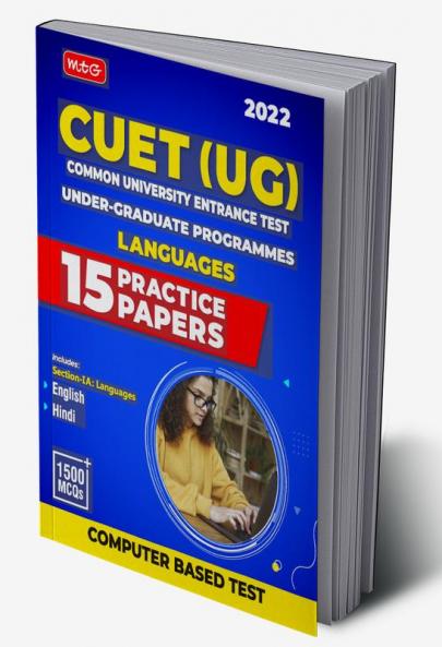 CUET UG Entrance Exam Books 2022 - CUET (UG) Common University Entrance Test-15 Practice Test Papers (CUET Sample Paper) - Based on Latest Exam Pattern Section-I Language (English & Hindi)