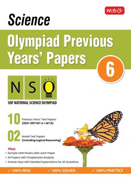 Class 6 Science Olympiad Previous 5 Years Papers