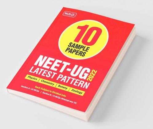 MTG NEET 10 Sample Papers & Mock Test Papers For 2022 Exam with Latest Pattern - Model Test Papers for NEET Physics Chemistry Biology