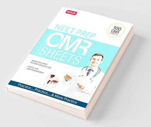 MTG NEET OMR Sheets For Practice and Time Management - 100 OMR Sheets to Attempt Question upto 200 MCQ's | NEET Exam Latest Pattern 2025