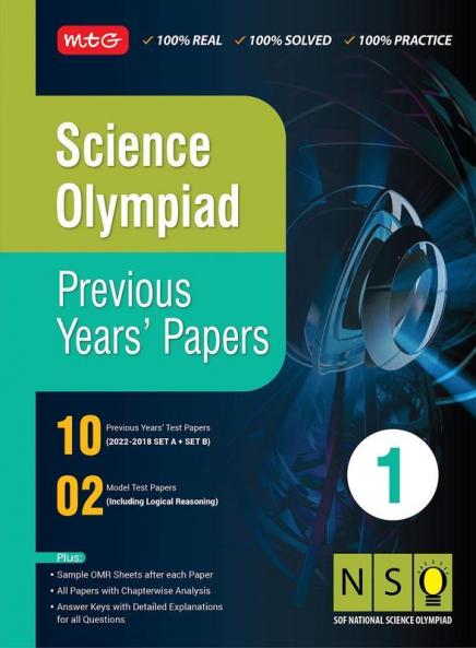 Class 1 Science Olympiad Previous 5 Years Papers