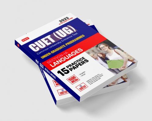 MTG NTA CUET (UG) 15 Practice Test Question Papers Book For Language English & Hindi 2023 Exam (Section-1)