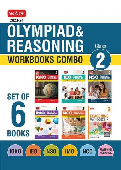 Class 2 Work Book and Reasoning Book Combo for NSO-IMO-IEO-NCO-IGKO