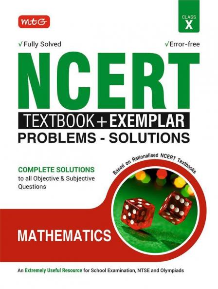 NCERT Text Book + Exemplar Problems-Solutions Mathematics Class 10