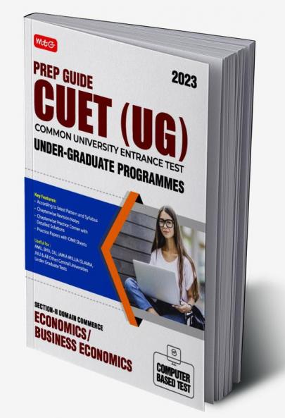 MTG Prep Guide CUET (UG) Common University Entrance Test Chapterwise Question Bank Economics With Practice Papers | Section-II Domain Entrance Exam Preparation Book 2023