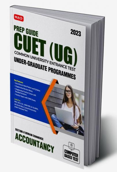MTG Prep Guide CUET (UG) Common University Entrance Test Chapterwise Question Bank Accountancy With Practice Papers | Section-II Domain Entrance Exam Preparation Book 2023