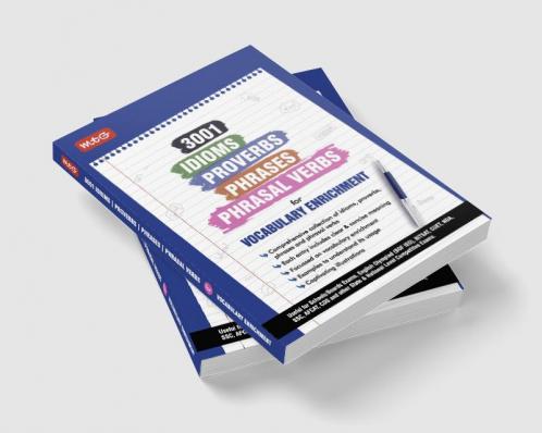 MTG 3001 Idioms Proverbs Phrases & Phrasal Verbs For English Vocabulary Enrichment | Useful For Olympiad Board Exam BITSAT CUET NDA SSC CDS and Other State & National Level Competitive Exams