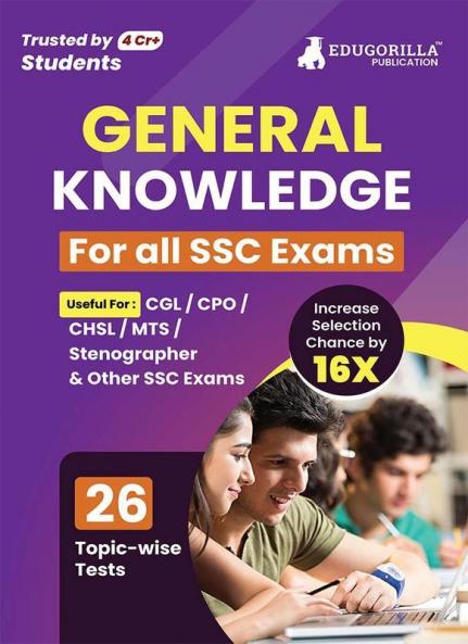 General Awareness For SSC Book 2024 (English Edition) - 25 Solved Topic-wise Tests For SSC CGL CPO CHSL MTS Stenographer and Other SSC Exams