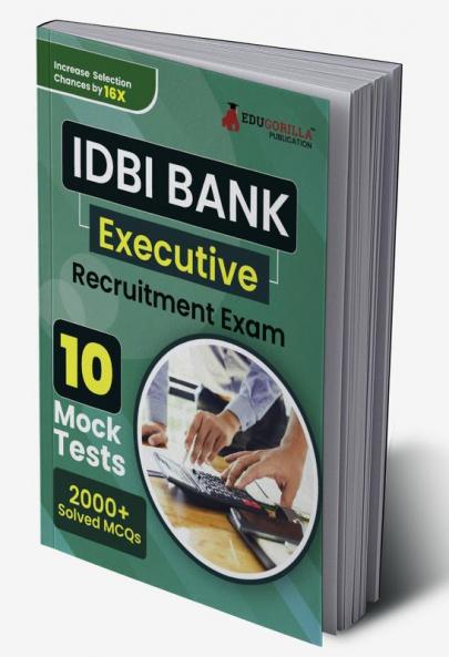 IDBI Executive Book 2023 (English Edition) - 10 Full Length Mock Tests (2000 Solved Questions) with Free Access to Online Tests