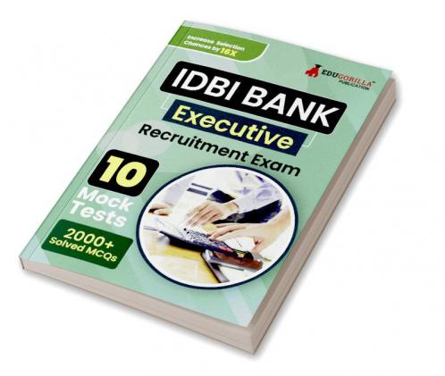 IDBI Executive Book 2023 (English Edition) - 10 Full Length Mock Tests (2000 Solved Questions) with Free Access to Online Tests