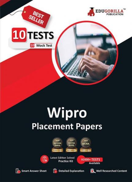 Wipro Elite NTH Placement Papers Book 2023 - 10 Mock Tests (Quantitative Aptitude Verbal Ability Logical Reasoning Coding) with Free Access to Online Tests