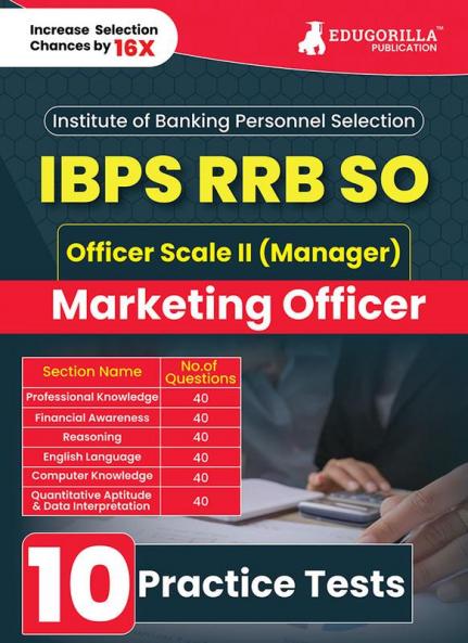 IBPS RRB SO Marketing Officer Scale 2 Exam 2024 (English Edition) - 10 Full Length Practice Mock Tests (2400+ MCQs) with Free Access to Online Test Series
