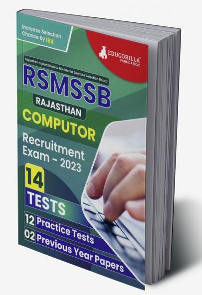 RSMSSB Rajasthan Computor Book 2023 (English Edition) - 12 Practice Tests and 2 Previous Year Papers (1400 Solved Questions) with Free Access to Online Tests