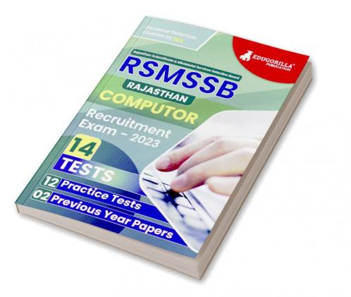RSMSSB Rajasthan Computor Book 2023 (English Edition) - 12 Practice Tests and 2 Previous Year Papers (1400 Solved Questions) with Free Access to Online Tests